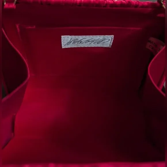 Vintage Lord & Taylor Mini Purse Satin or Clutch - Picture 4 of 7